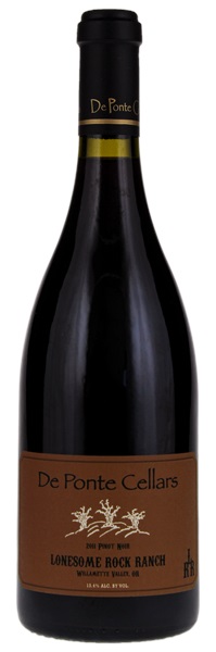 2011 De Ponte Lonesome Rock Ranch Pinot Noir, 750ml