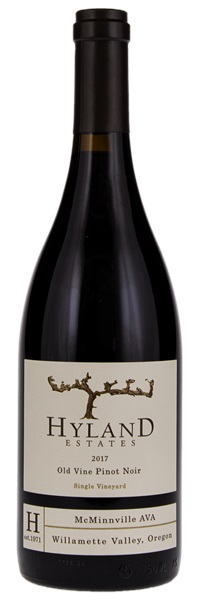 2017 Hyland Estates Old Vine Pinot Noir, 750ml