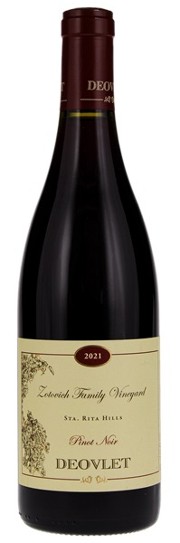 2021 Deovlet Zotovich Family Vineyard Pinot Noir, 750ml
