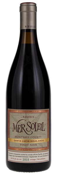 2018 Mer Soleil Reserve Pinot Noir, 750ml