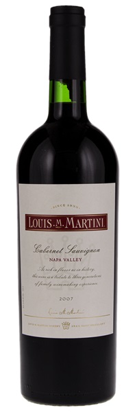 2007 Louis M. Martini Napa Valley Cabernet Sauvignon, 750ml