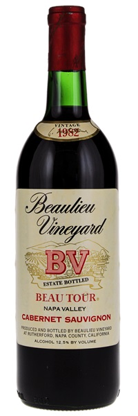 1982 Beaulieu Vineyard Beautour Cabernet Sauvignon, 750ml