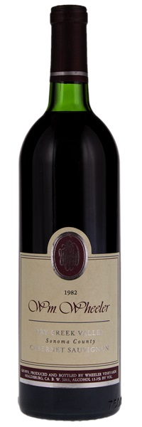 1982 Wm. Wheeler Winery Cabernet Sauvignon, 750ml