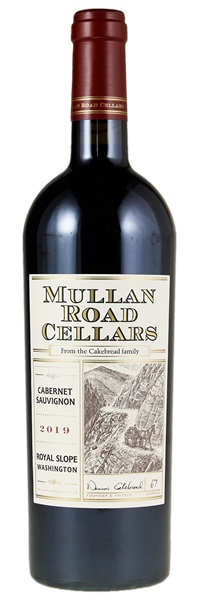 2019 Mullan Road Cellars Cabernet Sauvignon, 750ml
