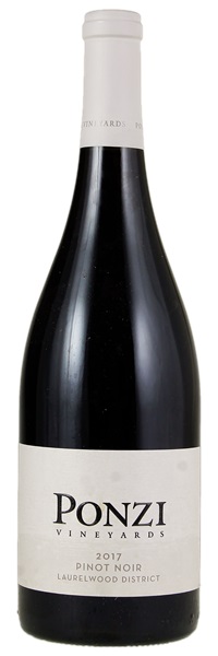 2017 Ponzi Laurelwood District Pinot Noir, 750ml