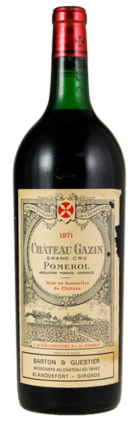 1971 Château Gazin, 1.5ltr