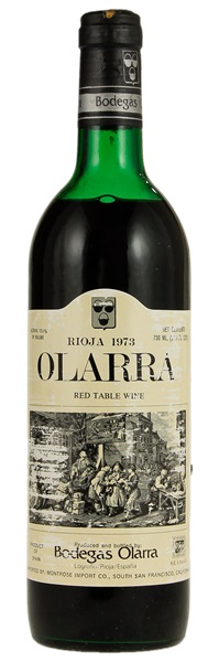 1973 Bodegas Olarra Rioja, 750ml