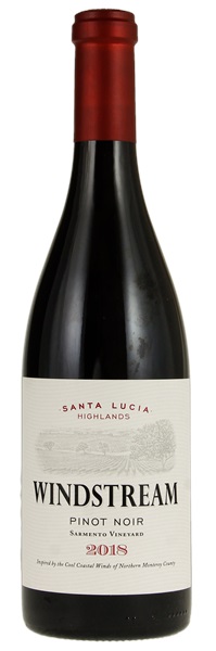 2018 Windstream Sarmento Vineyard Pinot Noir, 750ml