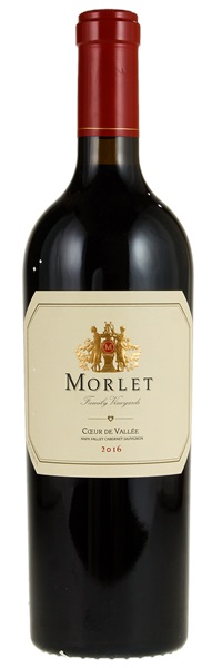 2016 Morlet Family Vineyards Coeur de Vallee Cabernet Sauvignon, 750ml