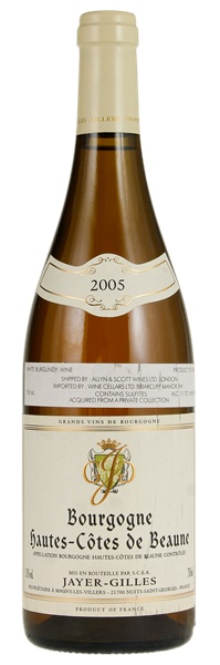 2005 Jayer-Gilles Bourgogne Hautes-Côtes de Beaune Blanc, 750ml