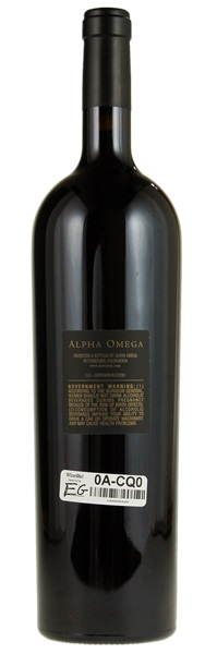 2015 Alpha Omega Sunshine Valley Vineyard Cabernet Sauvignon, 1.5ltr