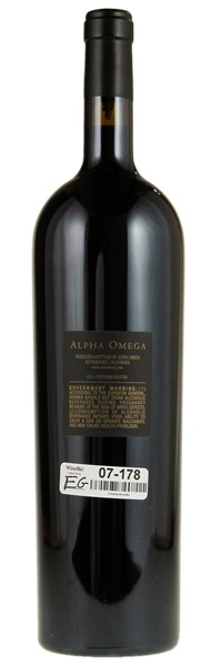 2014 Alpha Omega Beckstoffer Georges III Cabernet Sauvignon, 1.5ltr