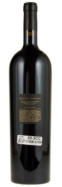 2017 Alpha Omega Sunshine Valley Vineyard Cabernet Sauvignon, 1.5ltr