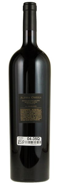 2015 Alpha Omega Beckstoffer To Kalon Cabernet Sauvignon, 1.5ltr