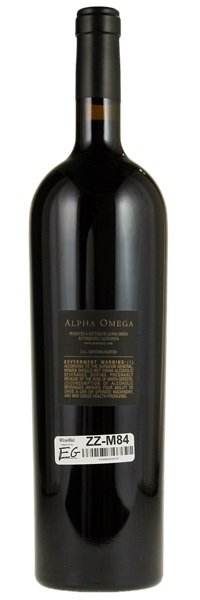 2016 Alpha Omega Drew Vineyard Cabernet Sauvignon, 1.5ltr