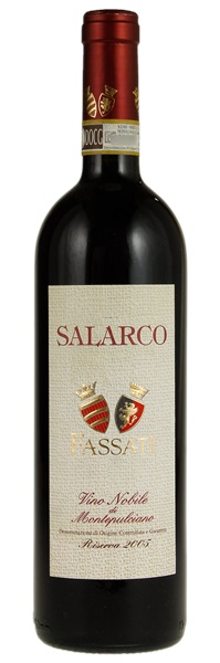 2005 Fassati Vino Nobile di Montepulciano Salarco Riserva, 750ml