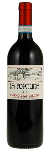 2014 La Fortuna Rosso di Montalcino, 750ml