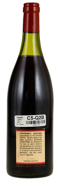 1989 Williams Selyem Allen Vineyard Pinot Noir, 750ml