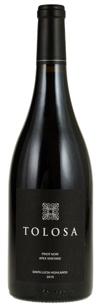 2015 Tolosa Winery Apex Vineyard Pinot Noir, 750ml