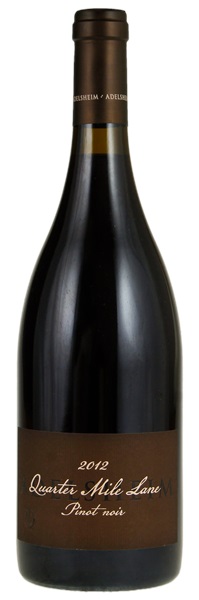 2012 Adelsheim Quarter Mile Lane Vineyard Pinot Noir, 750ml