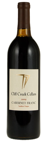 2009 Cliff Creek Cabernet Franc, 750ml