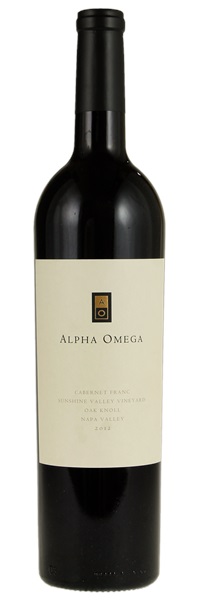 2012 Alpha Omega Sunshine Valley Vineyard Cabernet Franc, 750ml