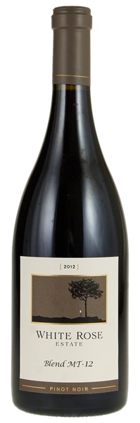 2012 White Rose Estate Blend MT-12 Pinot Noir, 750ml