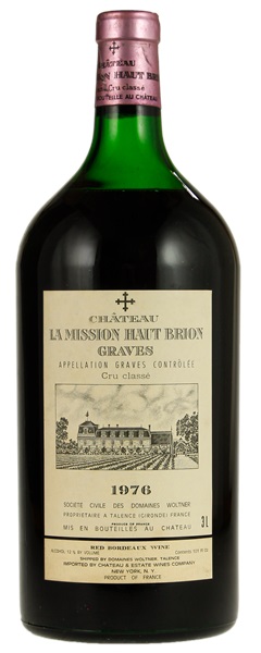 1976 Château La Mission Haut Brion, 3.0ltr