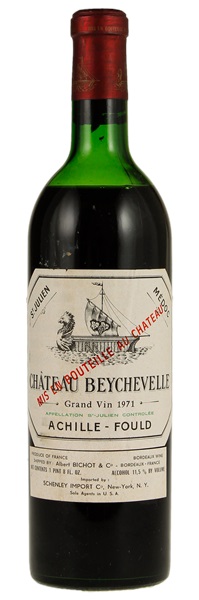 1971 Château Beychevelle, 750ml
