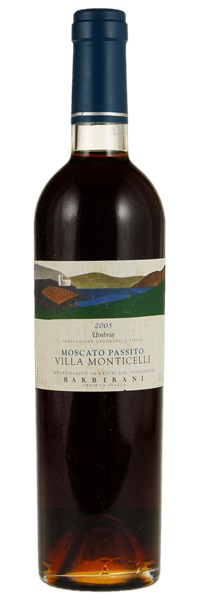 2005 Barberani Villa Monticelli Moscato Passito, 500ml