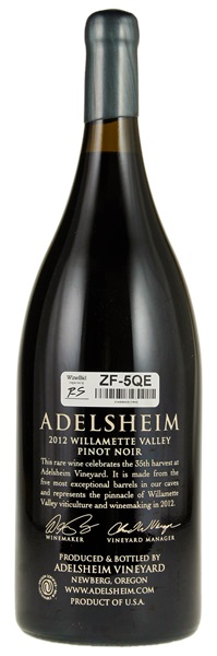 2012 Adelsheim Vintage 35 Pinot Noir, 1.5ltr