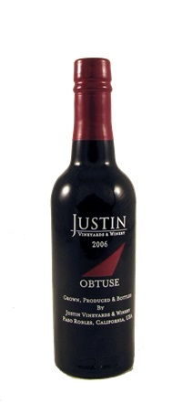 2006 Justin Vineyards Obtuse, 375ml