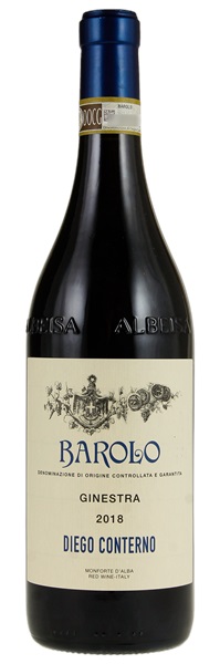 2018 Diego Conterno Barolo Ginestra, 750ml