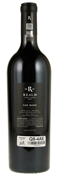 2017 Realm The Bard Red, 750ml