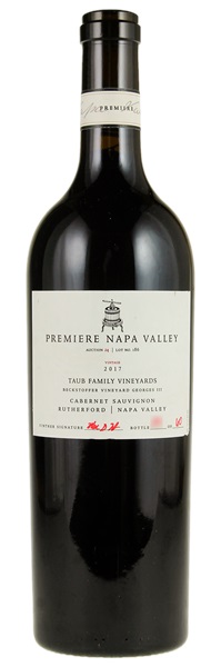 2017 Premiere Napa Valley Auction Taub Family Vineyards Beckstoffer Vineyard Georges III Cabernet Sauvignon, 750ml