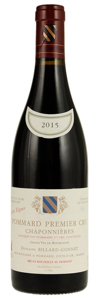 2015 Domaine Billard-Gonnet Pommard Chaponnieres Vieilles Vignes, 750ml
