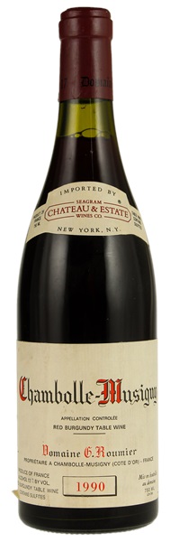 1990 Domaine Georges Roumier Chambolle-Musigny, 750ml