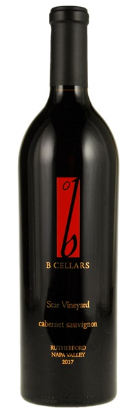 2017 B Cellars Star Vineyard Cabernet Sauvignon, 750ml