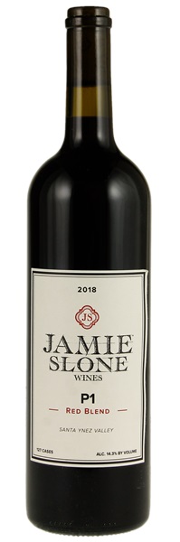 2018 Jamie Slone Wines P1, 750ml