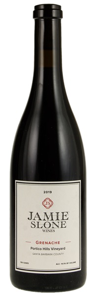 2019 Jamie Slone Wines Portico Hills Vineyard Grenache, 750ml