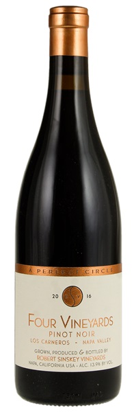 2016 Robert Sinskey Los Carneros Four Vineyards Perfect Circle Pinot Noir, 750ml