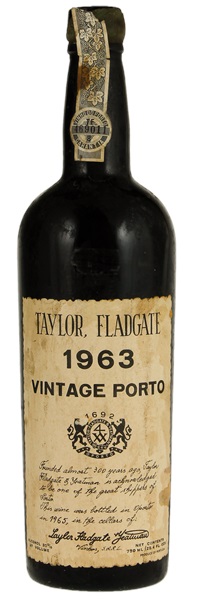 1963 Taylor-Fladgate, 750ml