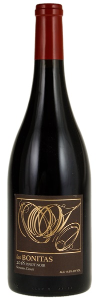 2018 Las Bonitas Pinot Noir, 750ml