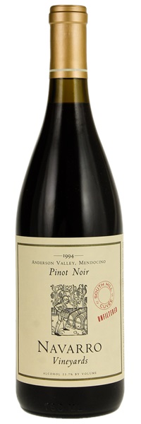 1994 Navarro Vineyards South Hill Cuvee Pinot Noir, 750ml