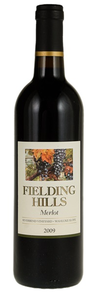2009 Fielding Hills Riverbend Vineyard Merlot, 750ml