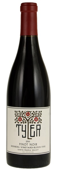 2011 Tyler Winery Dierberg Block 5 Pinot Noir, 750ml
