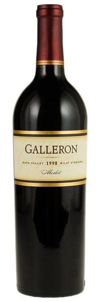 1998 Galleron Milat Vineyard Merlot, 750ml