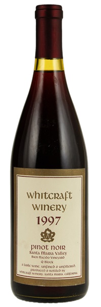 1997 Whitcraft Bien Nacido Q Block Pinot Noir, 750ml