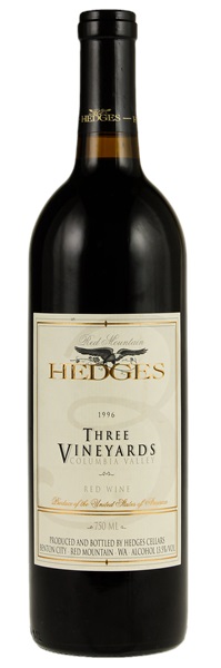 1996 Hedges Three Vineyards Red Wine, 750ml