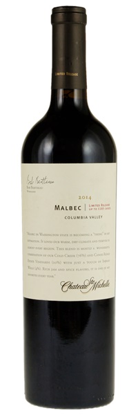 2014 Chateau Ste. Michelle Limited Release Columbia Valley Malbec, 750ml